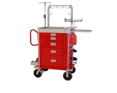 Select Patient Care - Emergency Cart | Emerge 5 Drawer - Package 10