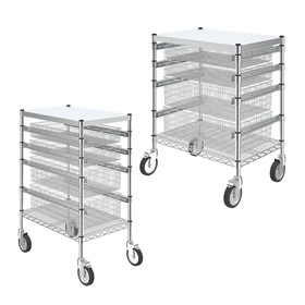 Wire Basket Trolleys