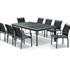 Royalle - Extension Table With Verde Chair | Barton 11pc Outdoor Dining Setting