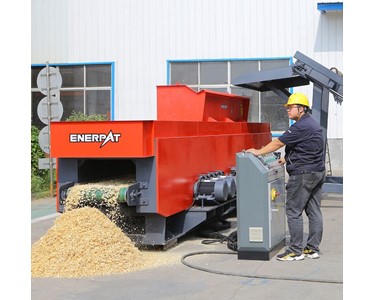 Enerpat - Wood Shaving Automation Machine | Wood Working | For Animal Bedding
