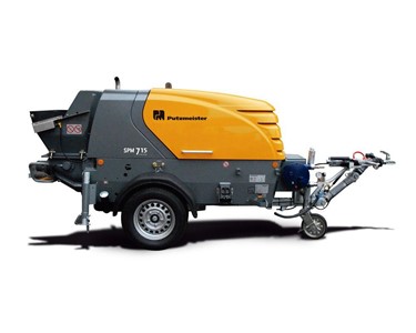 Putzmeister - Portable Concrete Pump | SPM 715 Synchro