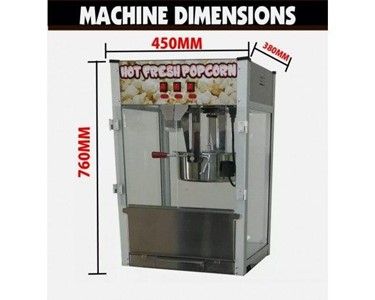 12oz Popcorn Machine - Commercial
