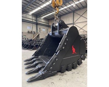 Roo Attachments - Rock Buckets Attachments | 30-36TON 1500MM WIDE