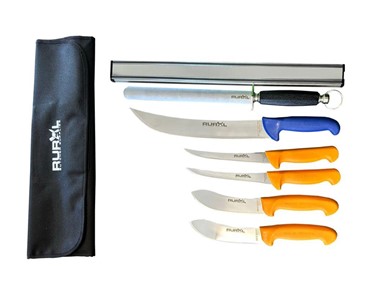 Rural Butcher Supplies - Cutting Knife | 7PC Ultimate Butchers Knife Set