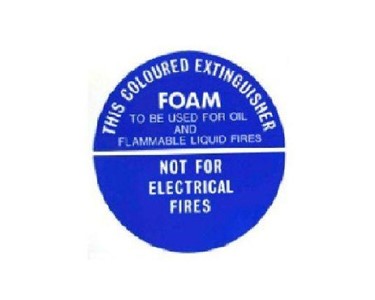 Identification Sign - Foam Fire Extinguisher