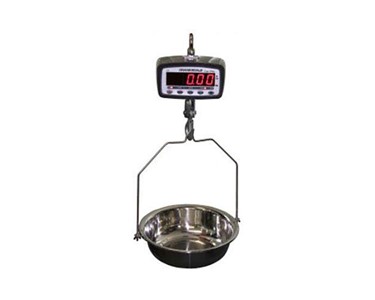 AnyScales - Hanging Scale | with Stainless Steel Bowl | 30kg | The OCS-SP-L 