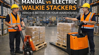 Manual vs Electric Walkie Stackers: Which Is Better for Your Warehouse?