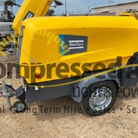 Trailer-mounted Diesel Compressor | XAS98