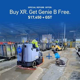 Used XR Sweeper with Free Genie B – Limited Offer - Conquest Refurb