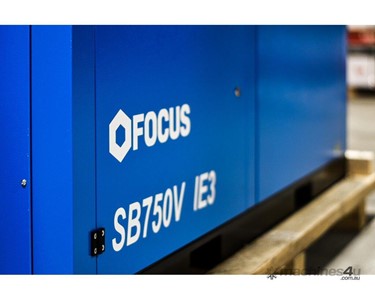 Focus Industrial - Rotary Screw Compressor 283cfm 10 Bar | 75hp 