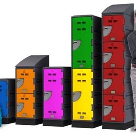 Custom Made Storage Plastic Lockers | B Series