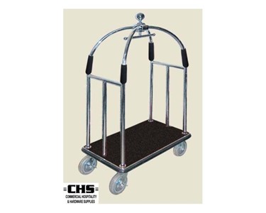 CHS - Luggage Trolleys | Birdcage SS 304 with Brake 50MM H1980XL1140XW680