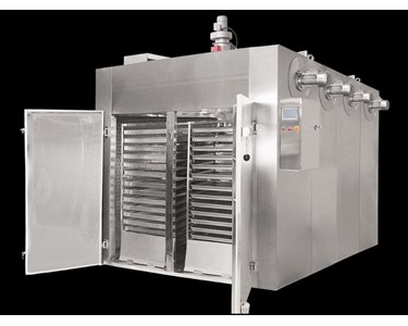 Commercial Dehydrators - Industrial Food Dehydrator | IDU-120 | Four Trolley | 120-Tray 