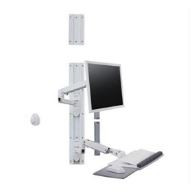 Wall Mount Computer Workstation | LX Wall Mount System 