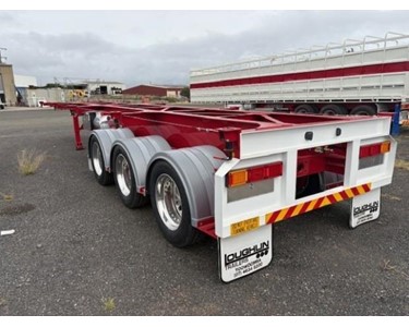 Used Skeletal Trailer | R/T Lead/Mid Tri Axle