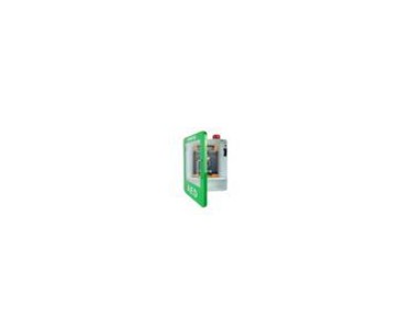 Wall-Mounted Indoor AED Cabinet Alarm Volume 80 dB | C1A/C2 Green