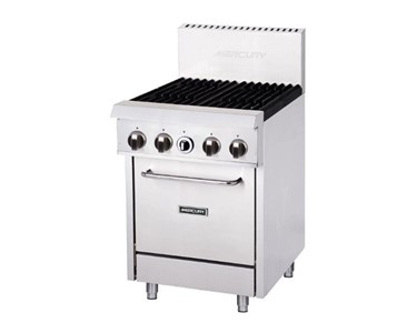 Mercury - Mercury M24S-4F Gas 4 Burner Cooktop W/ Oven
