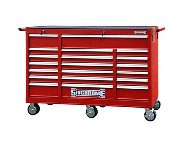 Sidchrome - Tool Drawer Trolley | Roller Cabinet | 20 Drawer Triple Bank