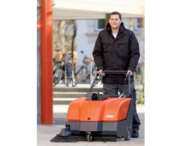 Hako Australia Pty Ltd - Walk Behind Sweeper | Sweepmaster B/P 800