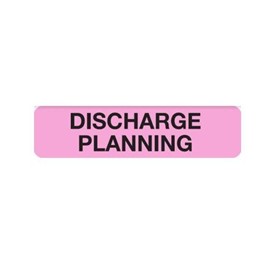 Professional Chart Labels | Discharge Planning