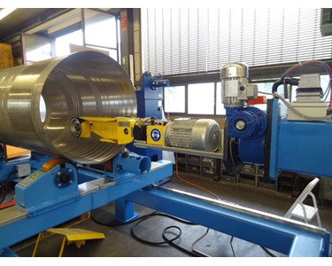 Burch Maschinenbau AG - Belt Grinding Head | BURCH KLB Series