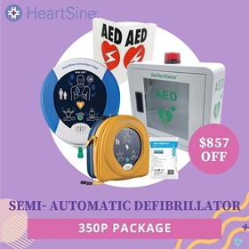 Heartsine SAM 350P Defibrillator Package Semi Automatic