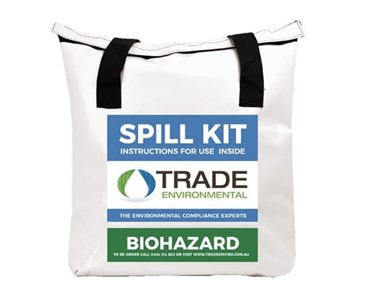 Chemical Spill Kit | keySellingPoint: Safe and compliant solution for containing and cleaning up biohazard spills.