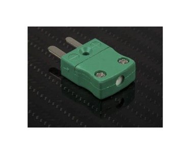 RS PRO - Thermocouple Connector Type K Green Miniature Plug 4mm Cable