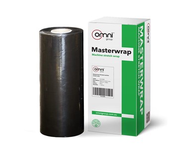 Omni - Masterwrap Machine Stretch Pallet Wrap - Clear, Black, White Films