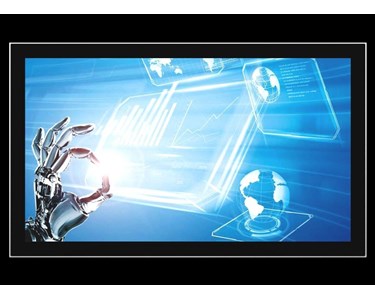 CyberVisuell - 23.8” FHD Multiple Input Industrial Monitor CM-P238A-CT