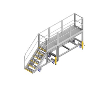 OEM Group - Fixed Plant Access Platform | Train Loadout Side Entry Platform – Anti-Slip