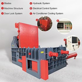 Aluminum Waste Baler - AMB-L