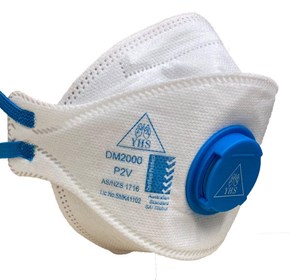 Disposable Respirator Masks | 10Pce Premium Tri Fold P2V