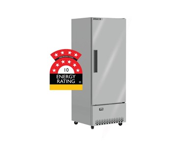 Huxford - Upright Refrigerator | 1 Door Low Energy Block Door Fridge - HPM600SS