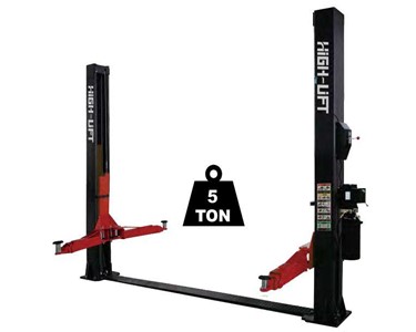 HiLift - 2 Post Hoist | YL-250 5.5T Base Plate Car Hoist