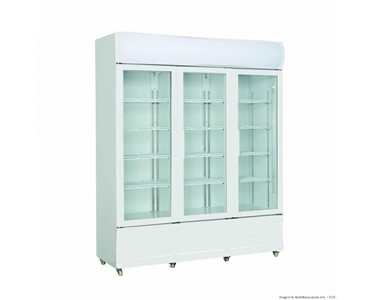 Thermaster - 1200L Three Glass Door Upright Drink Fridge