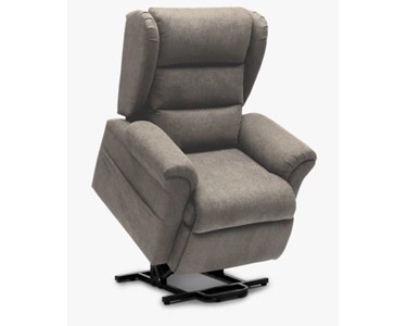 Redgum - Fabric Recliner Chair, Taupe Colour | Taranto 4 Motor Lift 