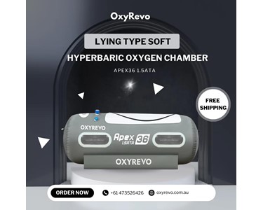 OxyRevo - Lying Type Soft Hyperbaric Chamber Apex36 1.5ATA