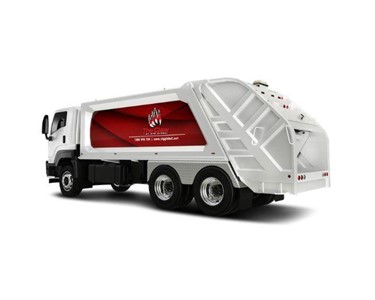 STG Global - Garbage Truck | The Claw Rear Loader Garbage Truck (Mini)