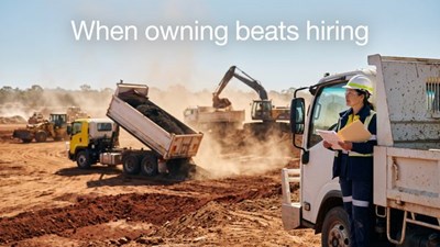 Buy, hire or finance a tipper truck? The break-even maths for Australian operators