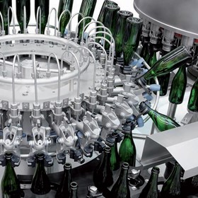 Perrier Automatic Bottle Rinser