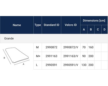 Stabilo - Grande Vacuum Positioning Mattress