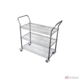 Wire 3 Shelving Trolley