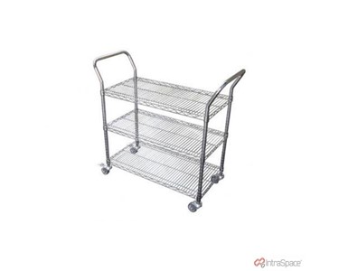 Wire 3 Shelving Trolley