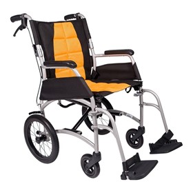 Transit Manual Wheelchair | Orange | DASH AP 