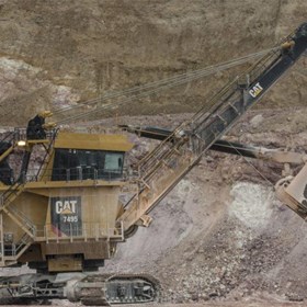 Electric Rope Shovel | 7495 with Rope Crowd