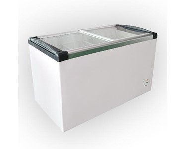 Glass Top Chest Freezer 420P SD-420P