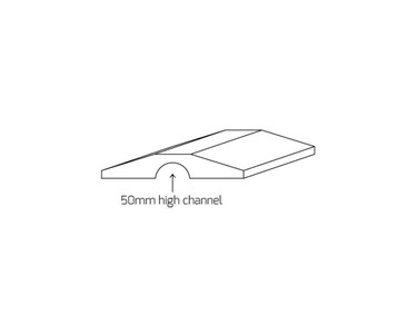 Cable & Hose Protector | 40 & 80mm Drop Over Hump