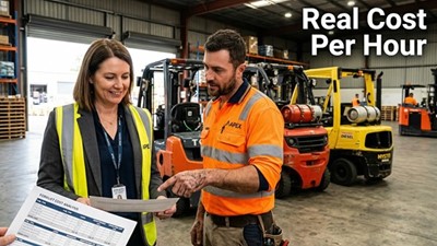 Counterbalance Forklift Prices in Australia (2026): Purchase, Running Costs and Total Cost of Ownership