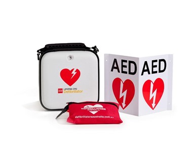 Lifepak - CR2 Essential Semi Automatic AED Compact Defibrillator Bundle